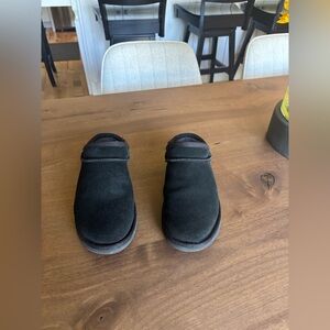 UGG Black Suede Shoes/Slippers